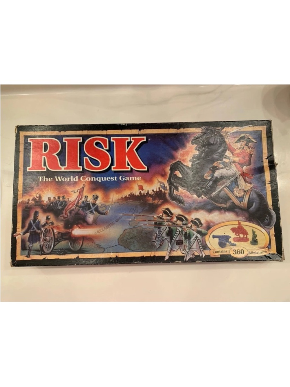 Vintage 1993 Hasbro Gaming B7404 Risk Board Game